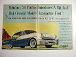 1956 Pontiac Old Car Ad