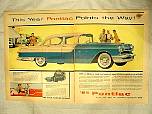 1955 Pontiac Old Car Ad