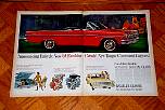 1965 Rambler Vintage Car Ad  Advertisement For Sale