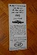 1965  Chevy Chevrolet  Vintage Old Car Ad  Advertisement For Sale