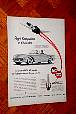 1954 Corvette Chevy Chevrolet  Vintage Car Ad  Advertisement For Sale