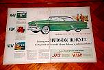 1954 Hudson old car ad